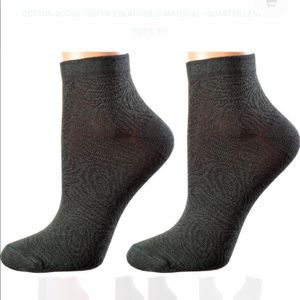 Black lace socks